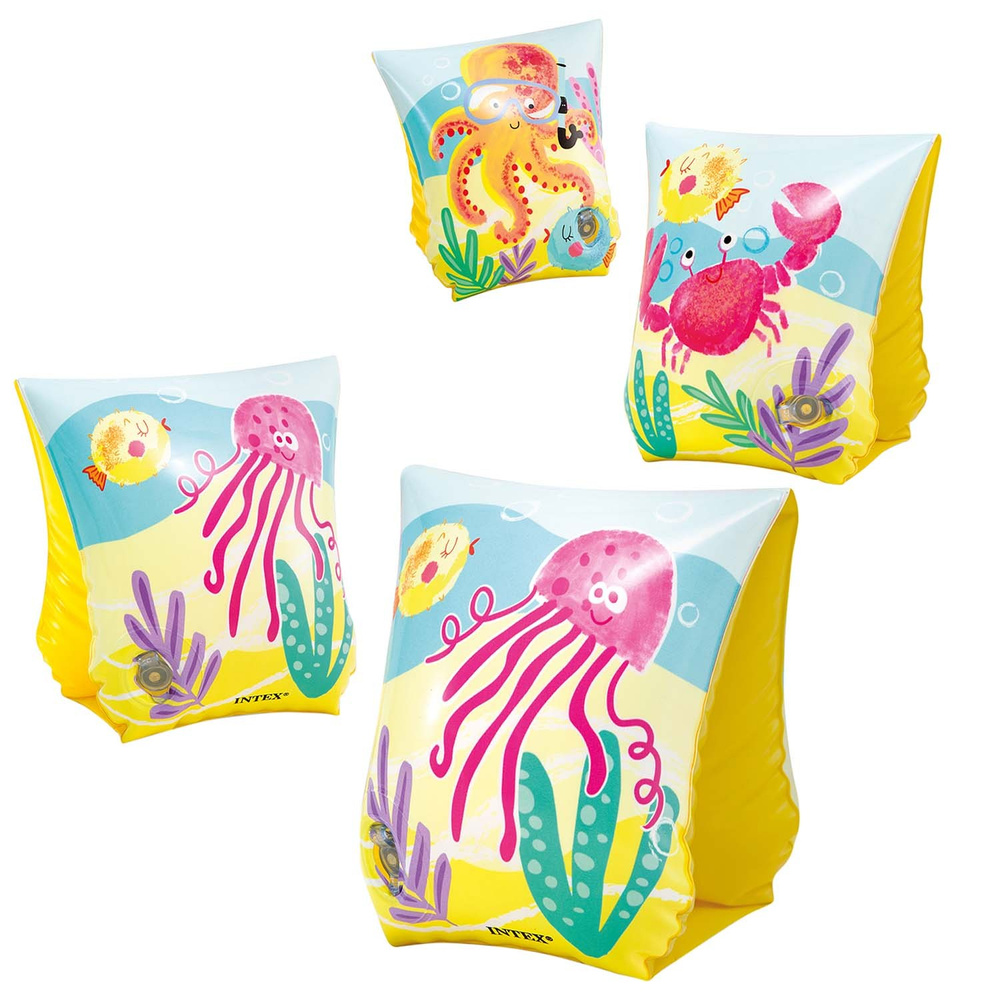 Rękawki do pływania ośmiorniczka 23 x 15 cm INTEX 58652