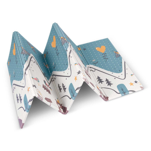 Mata piankowa edukacyjna składana 200 x 180 x 1 cm