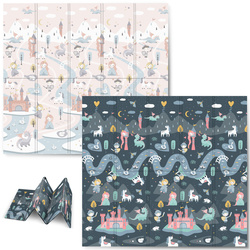 Mata piankowa edukacyjna składana 200 x 180 x 1 cm