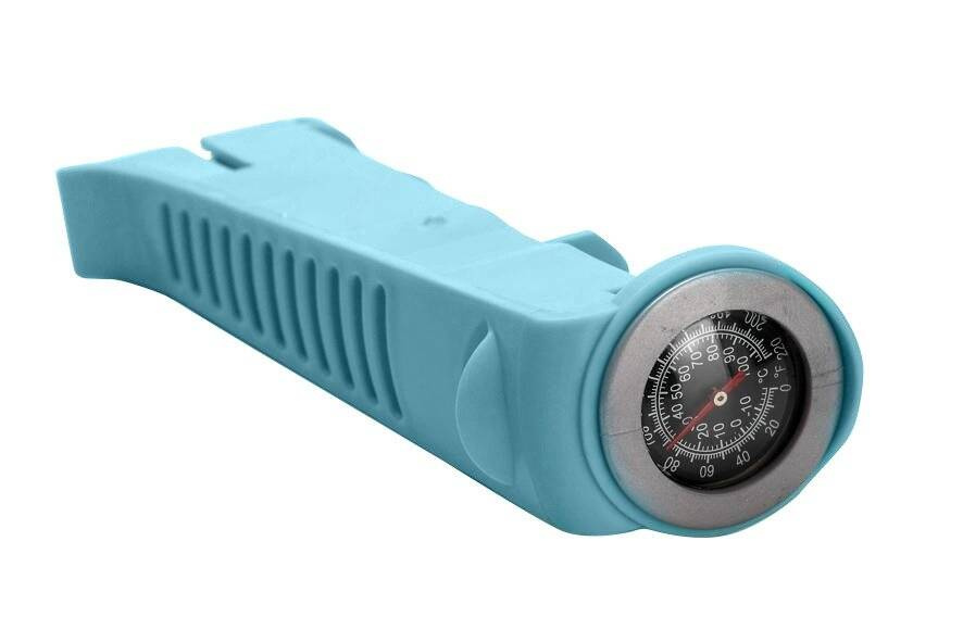 Wanienka z czujnikiem temperatury 90 x 45 x 23 cm KINDERSAFE niebieska