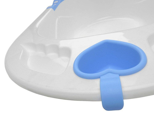 Wanienka z siedziskiem niebieska 83 x 50 x 23 cm KINDERSAFE