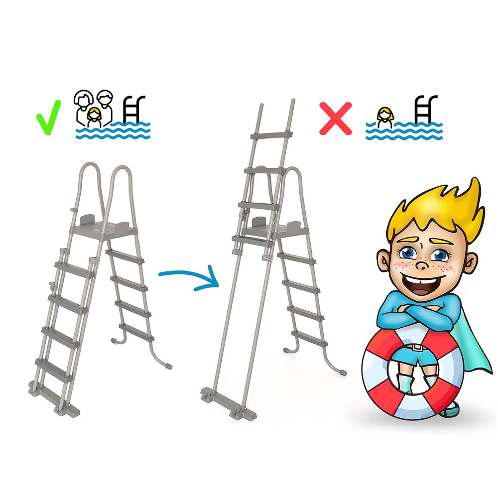 Bestway Basen stelażowy CAŁOROCZNY APX 365 732x366cm pompa drabinka 561KG