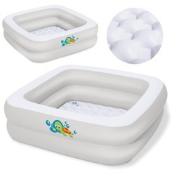 Bestway PODRÓŻNA Dmuchana Wanienka do kąpieli 2w1 Brodzik Basenik 51116