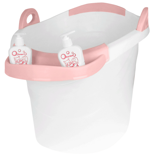 Różowa wanienka do kąpieli wiaderko 55 x 44 cm KINDERSAFE