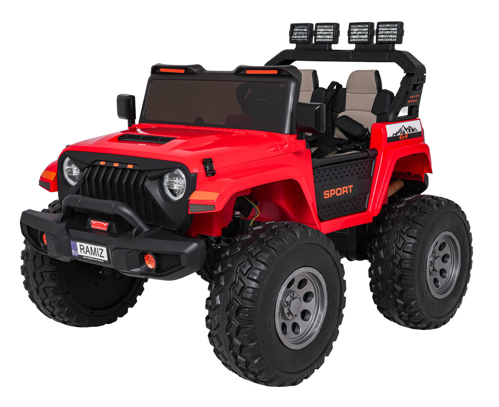 Pojazd Extreme Sport 4x4 Czerwony