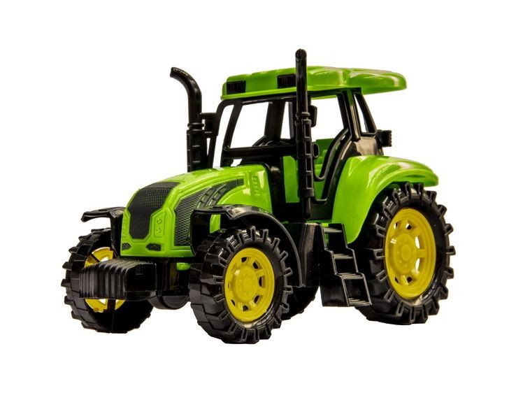 Traktor z przyczepą