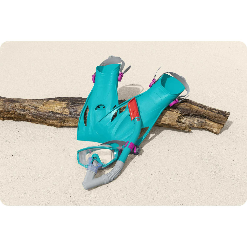 Zestaw do nurkowania turkusowy Bestway 25020