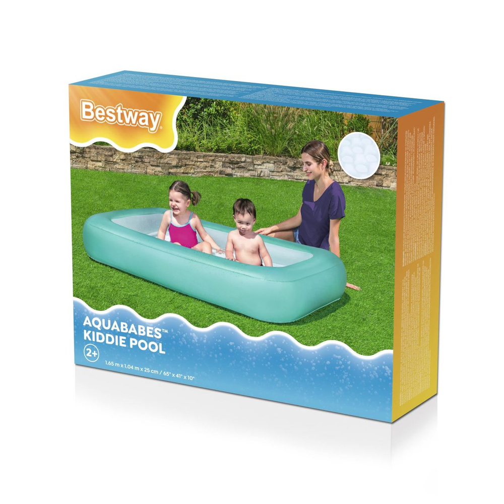 Bestway basen dmuchany Aquababes pompowane dno 51115