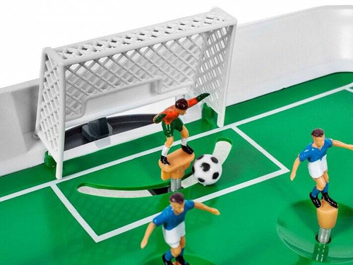 Gra piłkarzyki na sprężynach 22 zawodników Football