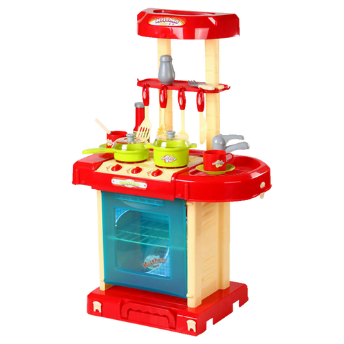 Kuchnia składana walizka akcesoria 18 el. Mały Kucharz 