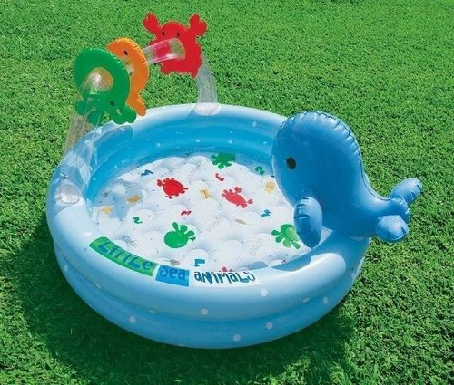 BASEN Kojec Zabaw DELFIN - MIĘKKIE DNO INTEX 57400