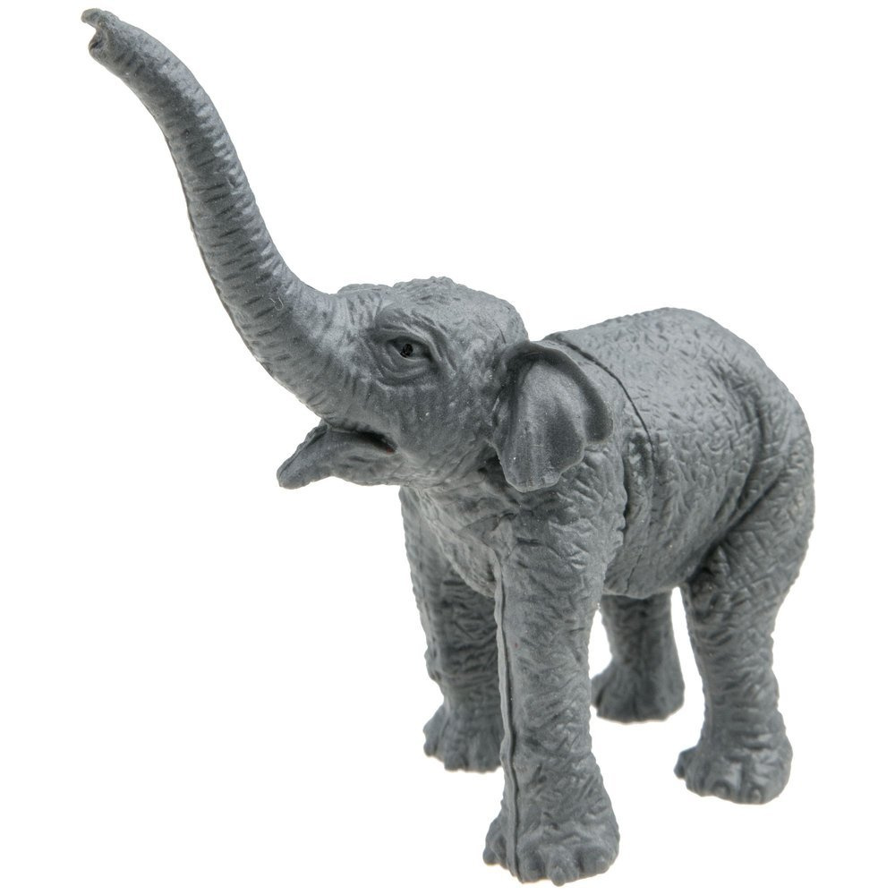 Zwierzęta Zoo gumowe zestaw figurki 8 sztuk