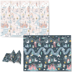 Mata piankowa edukacyjna składana 200 x 150 x 1 cm