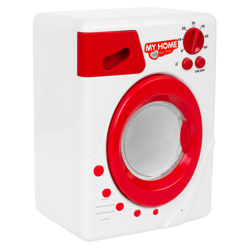 Zestaw duży Agd dla dzieci - odkurzacz, żelazko, pralka