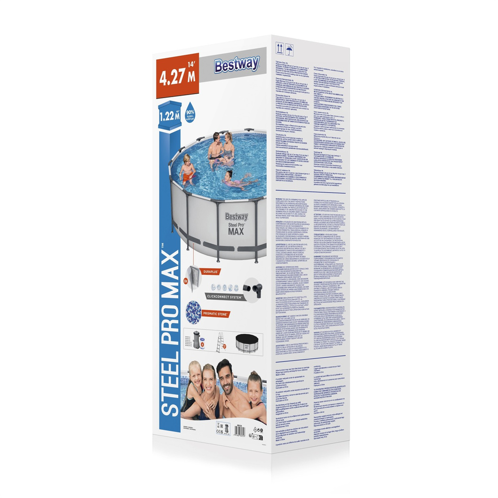 Bestway basen stelażowy 427x122cm 10w1 5612X