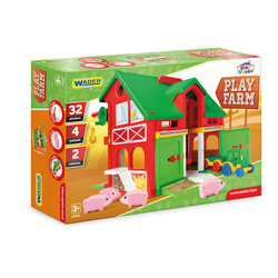 Play House farma domek dwupiętrowy  Wader traktor winda świnki
