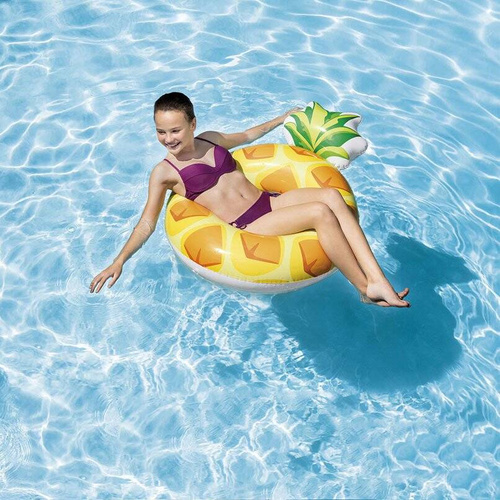 Dmuchane koło do pływania ANANAS 117 x 86 cm INTEX 56266