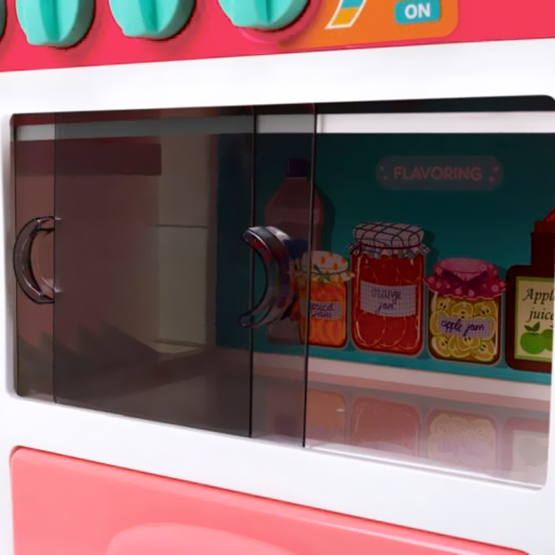 Kuchnia Małego Kucharza akcesoria piekarnik, lodówka, kran, woda 