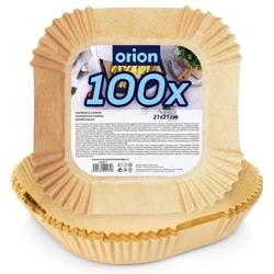 Wkład do frytkownicy Air Fryer beztłuszczowej papierowy kwadratowy 21x21 cm 100 szt.