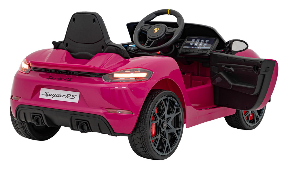 Pojazd Porsche Spyder RS 718 Różowy