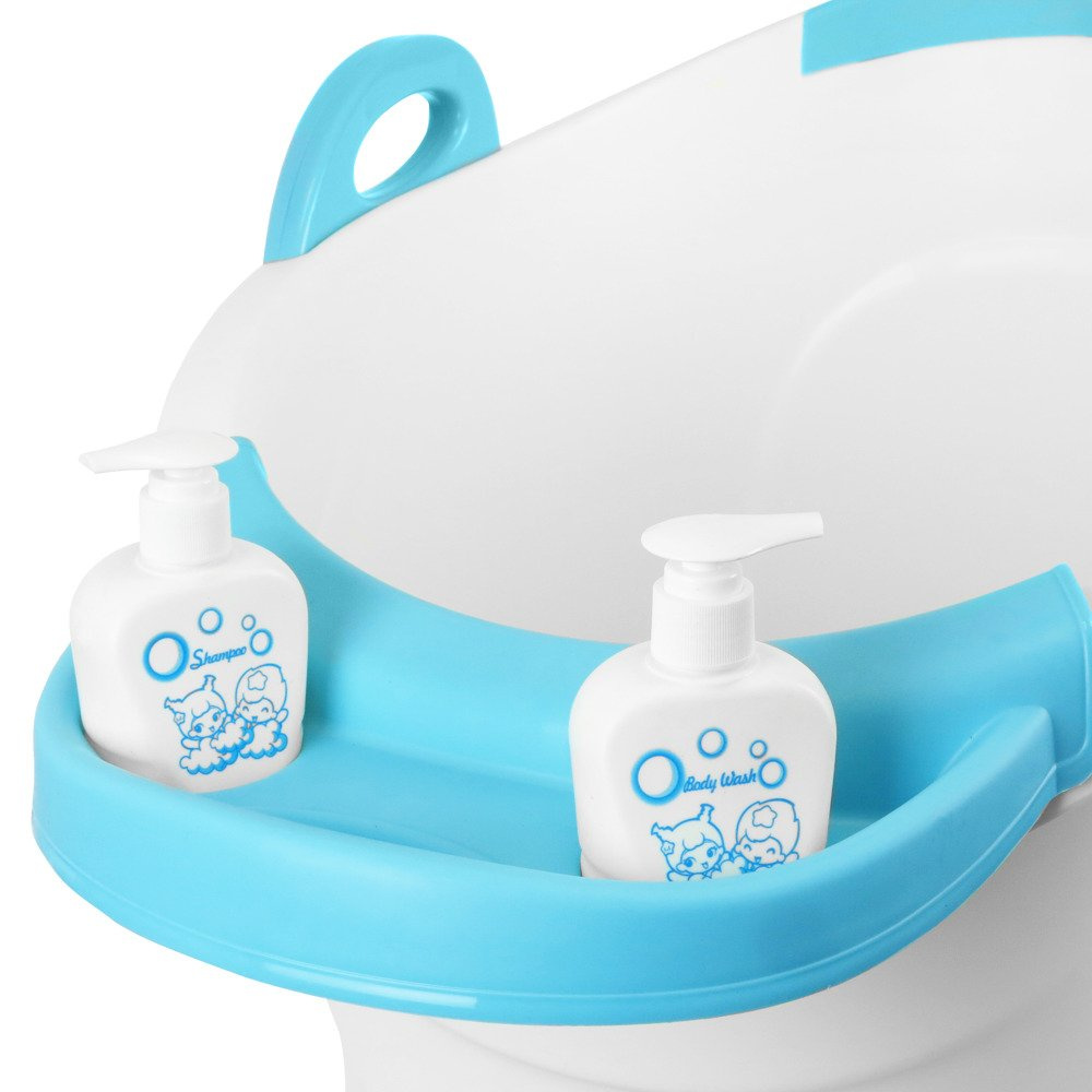 Wanienka do kąpieli wiaderko 55 x 44 cm KINDERSAFE niebieska
