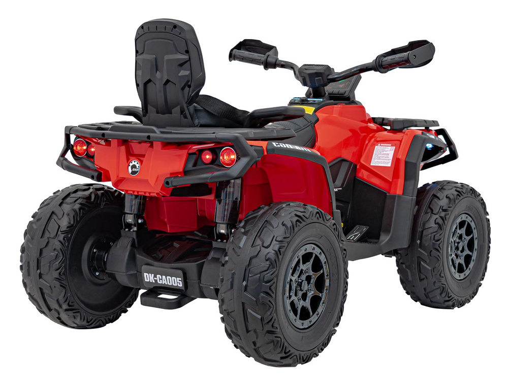 Quad Can Am Outlander ATV Czerwony