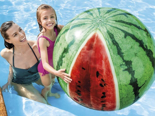 OGROMNA PIŁKA plażowa ARBUZ 71 cm INTEX 58075