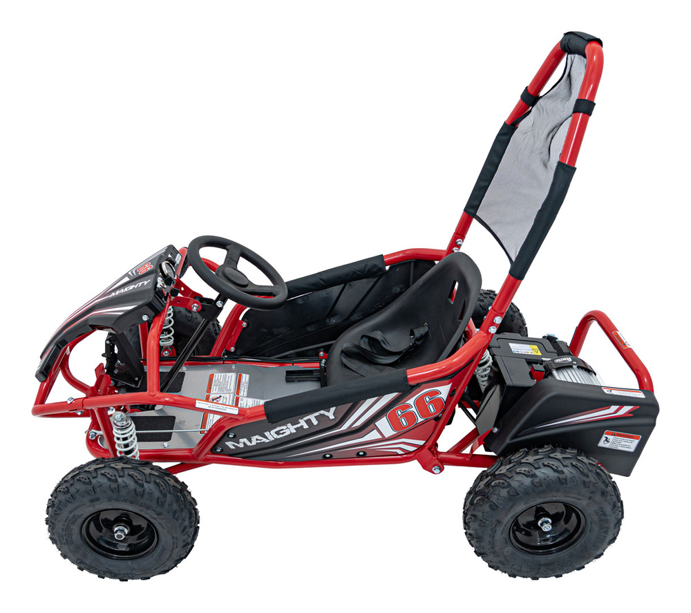 Pojazd Gokart Elektryczny MAIGHTY Czerwony