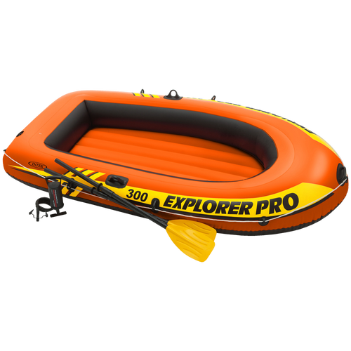 Ponton Explorer PRO 300 Set 244 x 117 x 36 cm wiosła + pompka INTEX 58358