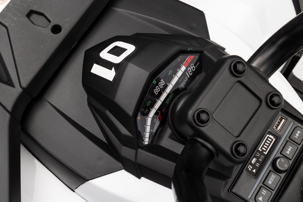Pojazd Quad ATV Robust 01 Biały