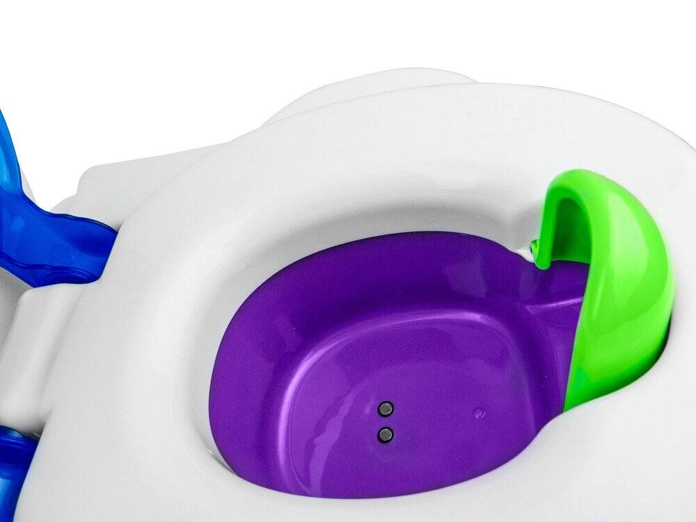 Nocniczek nocnik z uchwytem i klapką podest 3w1 bez melodii OUTLET