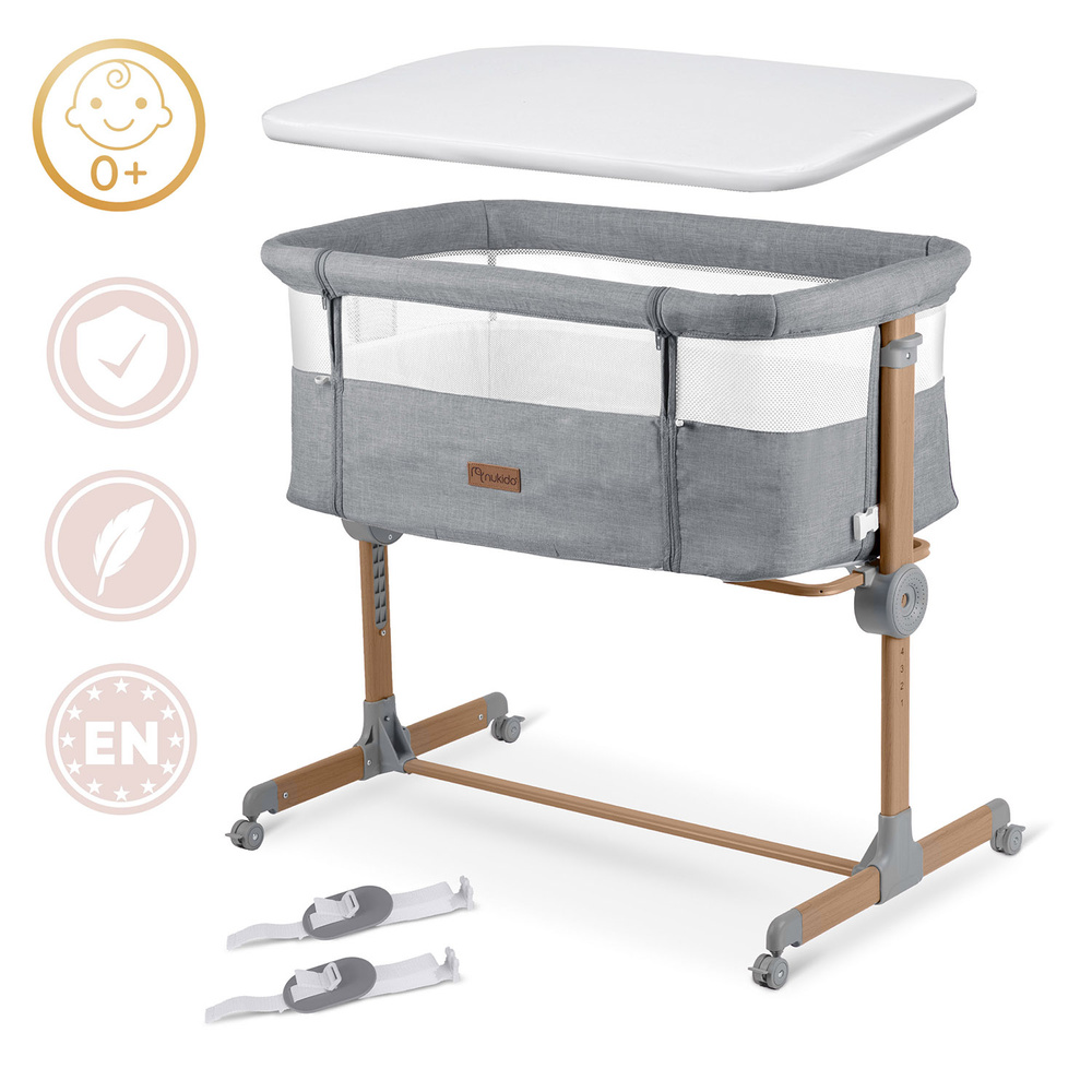 Łóżeczko dziecięce składane turystyczne dostawka