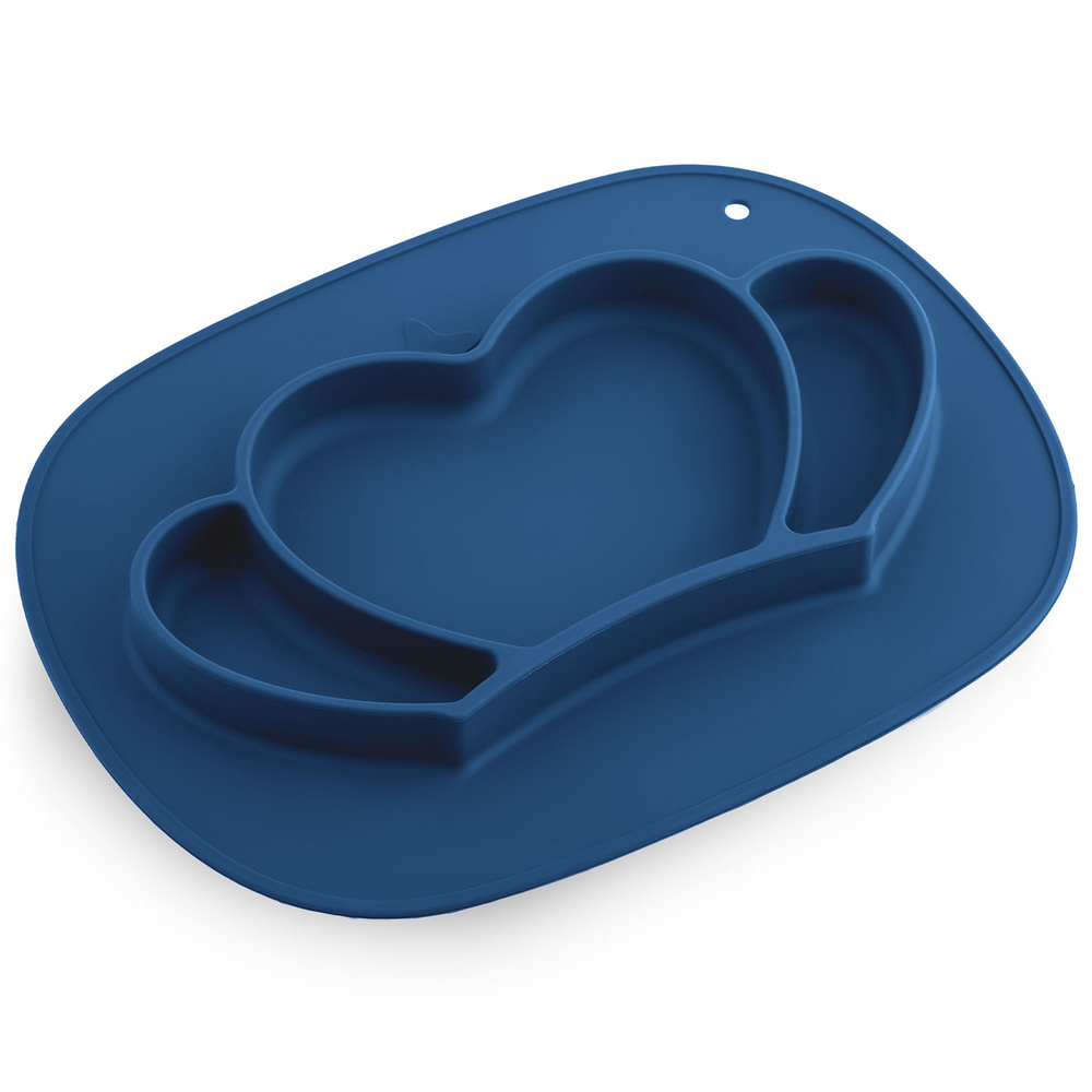 Talerzyk dla dzieci silikonowy do karmienia korona