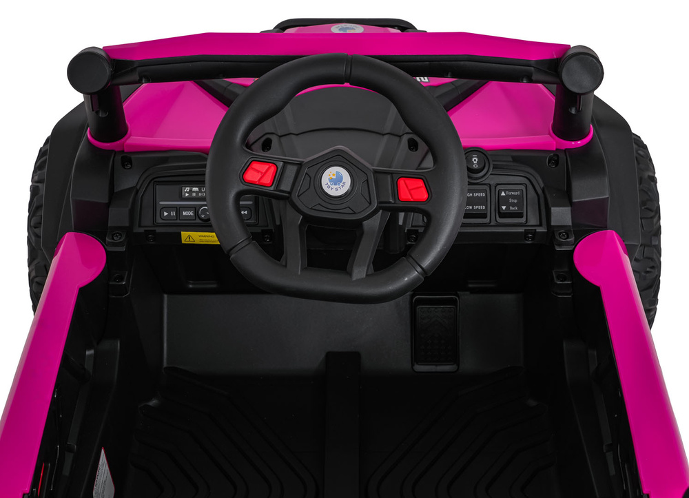 Pojazd Buggy Madman UTV-MX Różowy