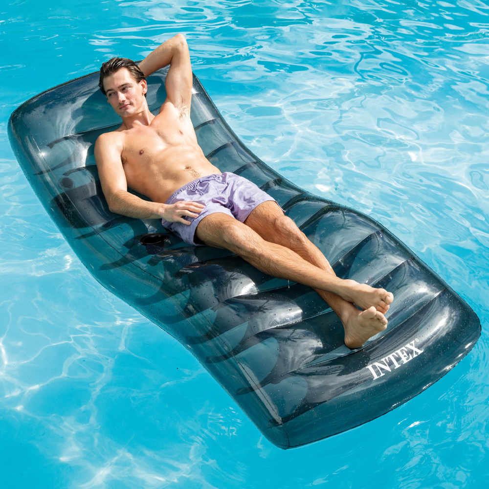 Materac basenowy fotel plażowy 191 x 99 cm Intex 56875