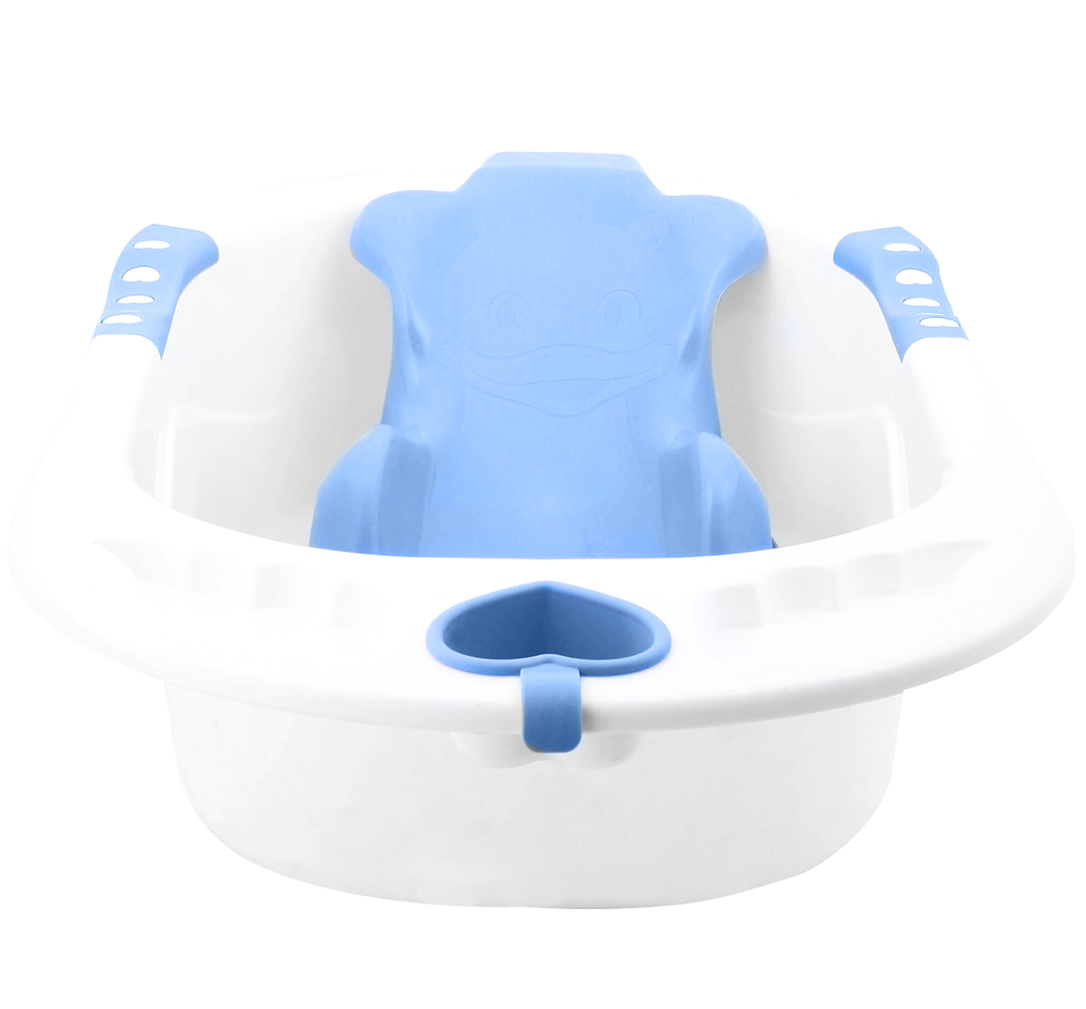 Wanienka z siedziskiem niebieska 83 x 50 x 23 cm KINDERSAFE