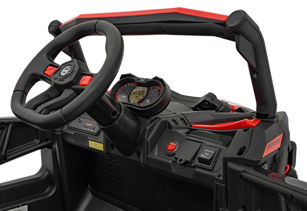 Pojazd Buggy ATV Defend 4x4 Czerwony