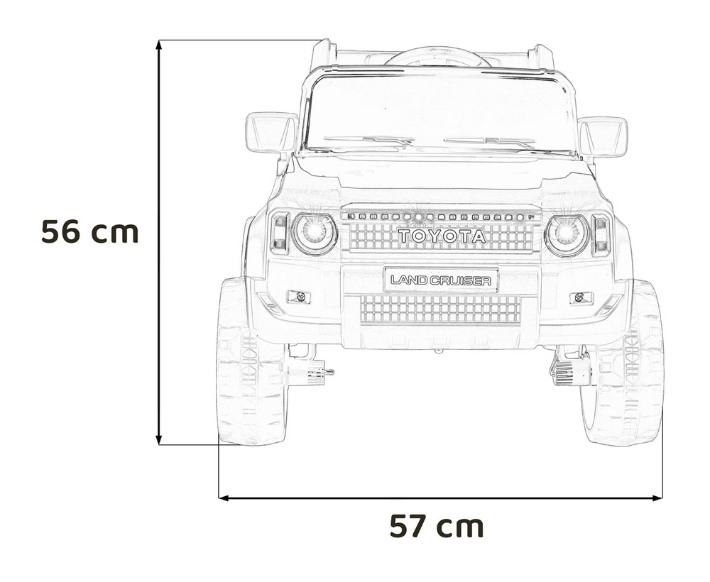 Pojazd Toyota Land Cruiser PRADO Zielony