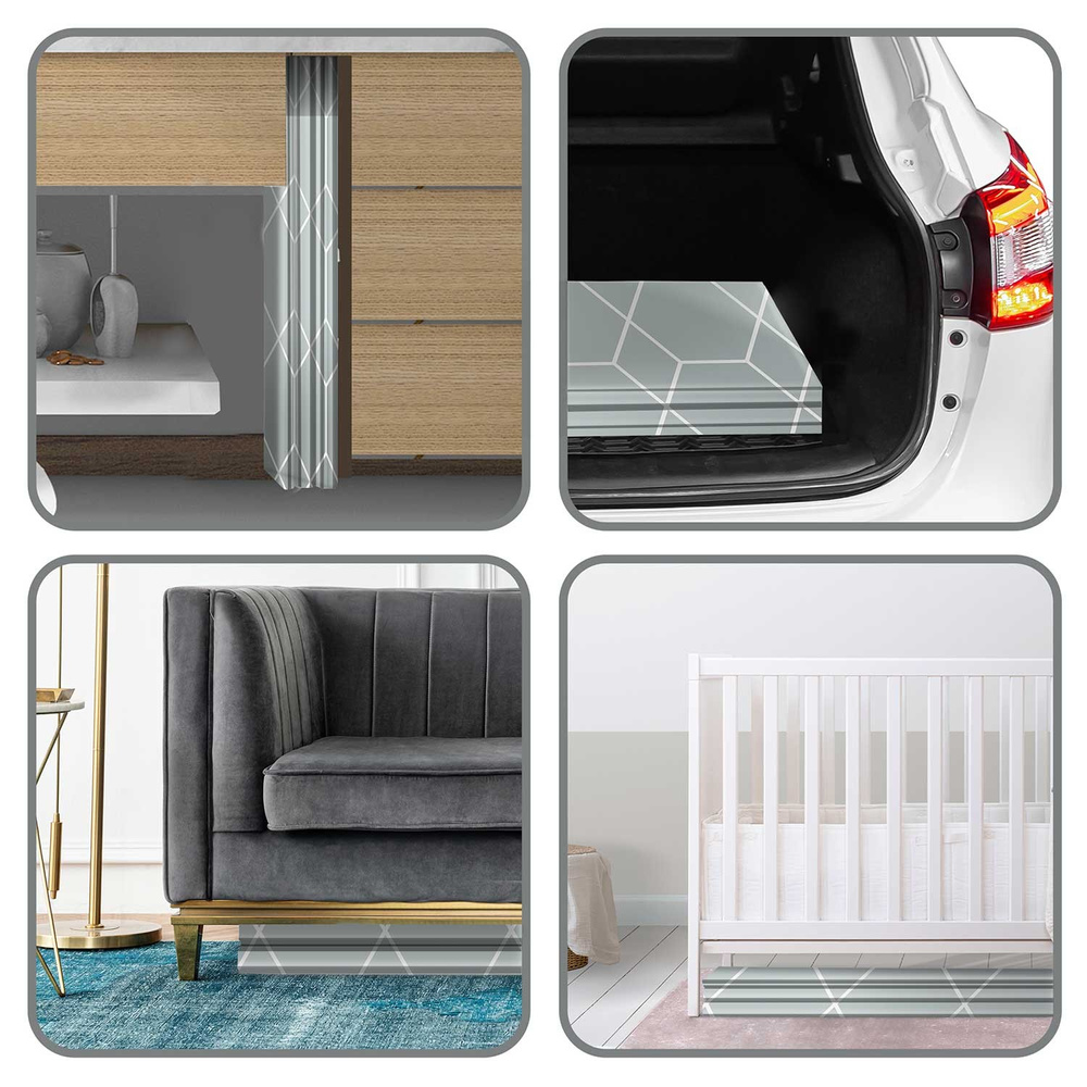 Mata piankowa edukacyjna składana 200 x 180 x 1 cm ocean