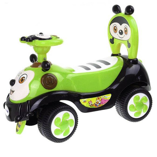 Jeździk dla dzieci pszczółka KINDERSAFE  zielony