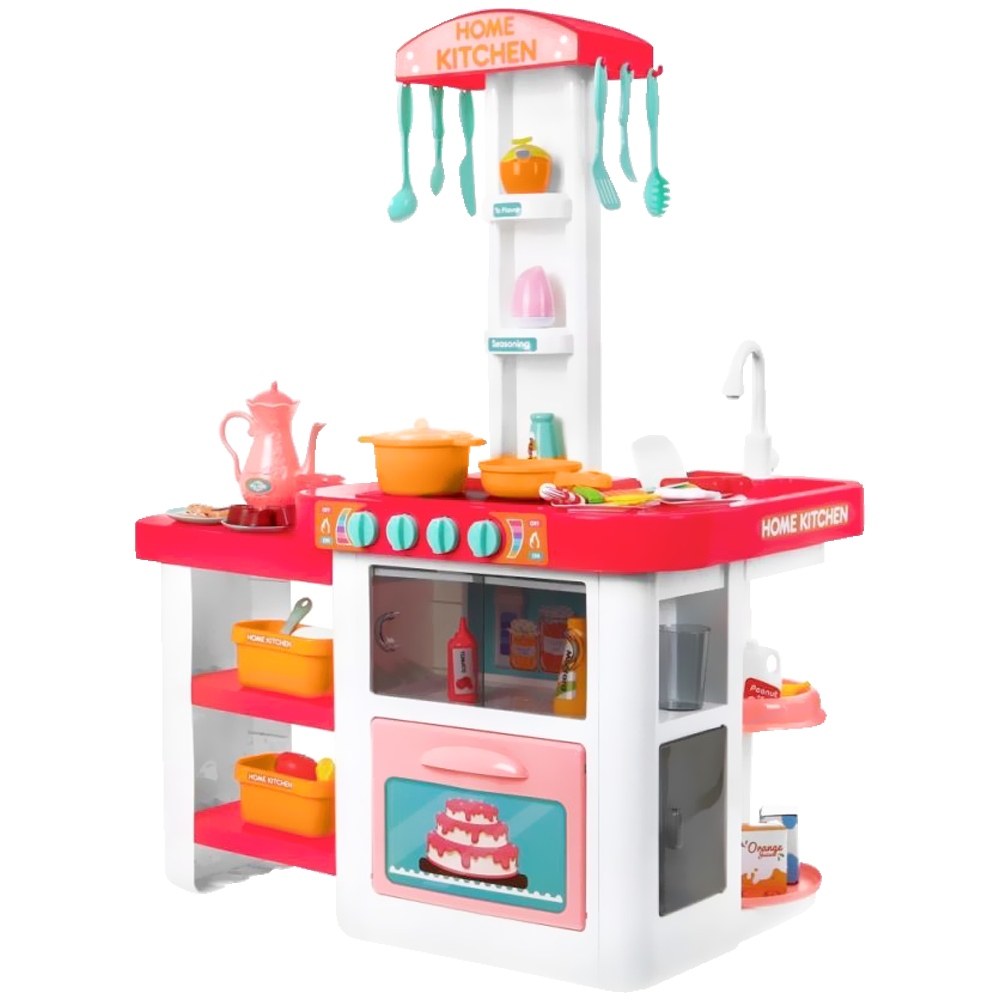 Kuchnia Małego Kucharza akcesoria piekarnik, lodówka, kran, woda 