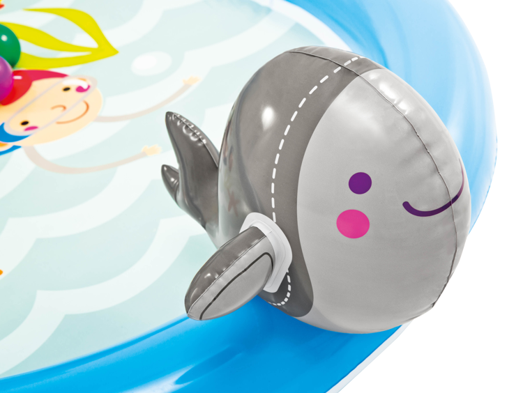 Plac zabaw tęcza + fontanna INTEX 57421