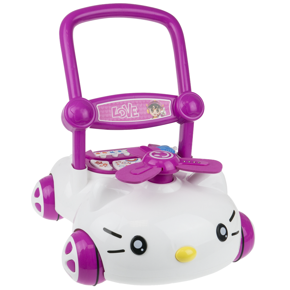 Interaktywny pchacz chodzik 2w1 Hello Kitty 