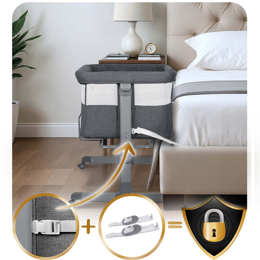 Łóżeczko dziecięce składane turystyczne dostawka 