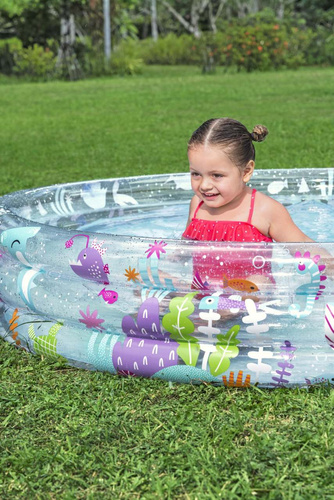 Dmuchany Basenik Morski Świat dla dzieci 2+ BESTWAY 183x33cm