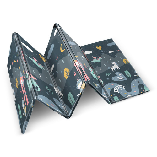 Mata piankowa edukacyjna składana 200 x 150 x 1 cm