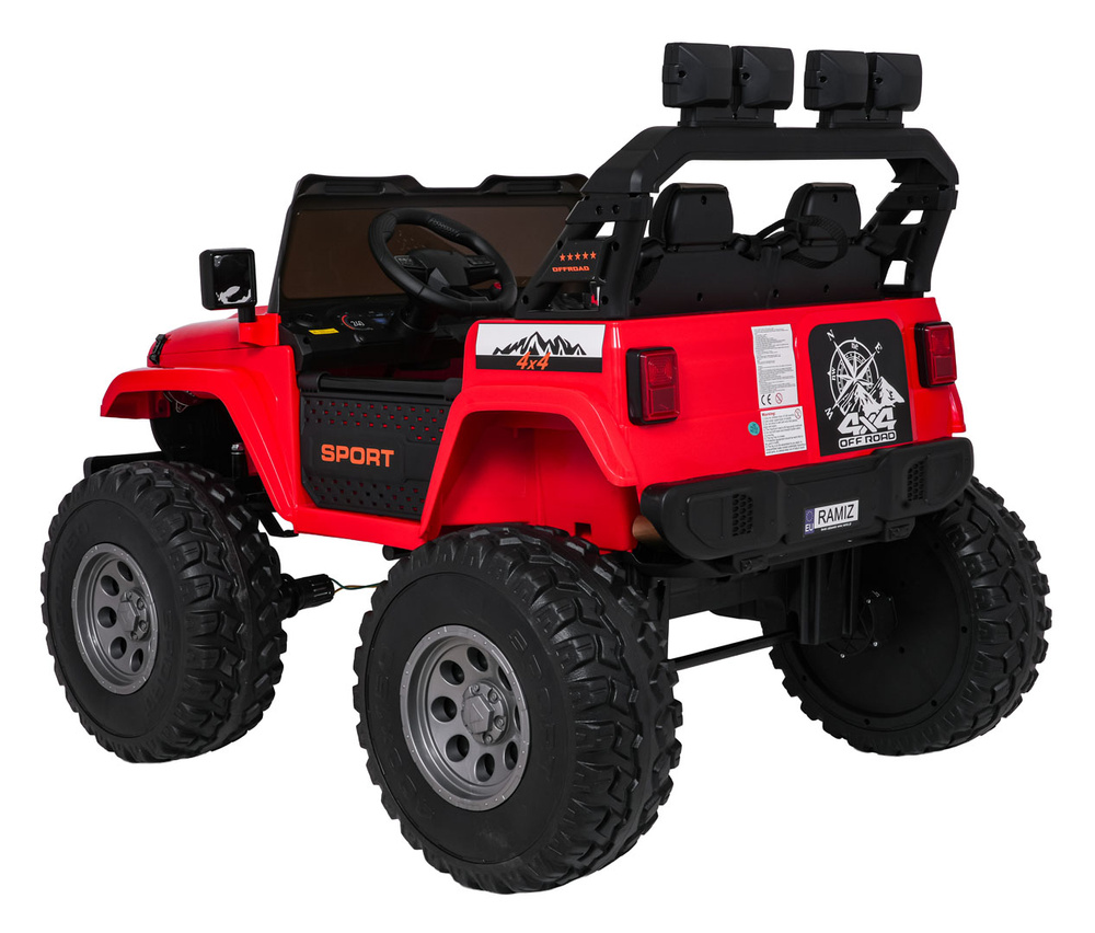Pojazd Extreme Sport 4x4 Czerwony