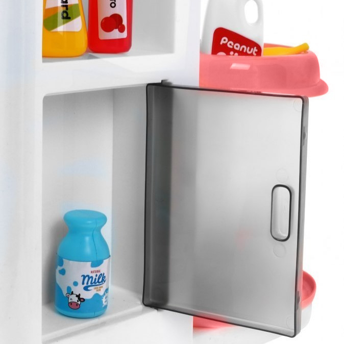 Kuchnia Małego Kucharza akcesoria piekarnik, lodówka, kran, woda 