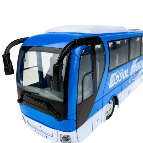 Autobus zdalnie sterowany Autokar + Pilot niebieski