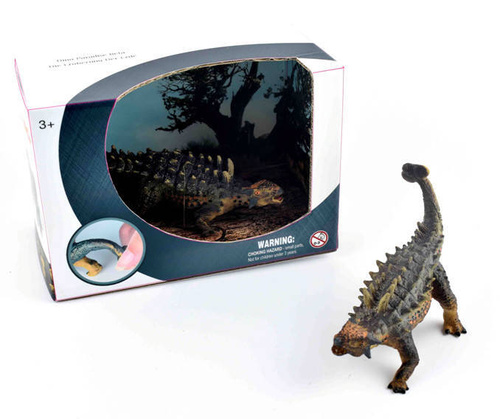 Dinozaur figurka  gumowa Ankylosaurus 
